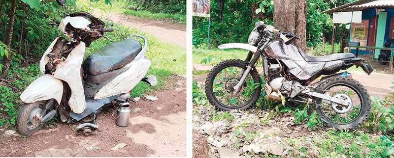 धारबांदोडा तालुक्यात दोन अपघातात दोघांचा मृत्यू, युवक गंभीर जखमी