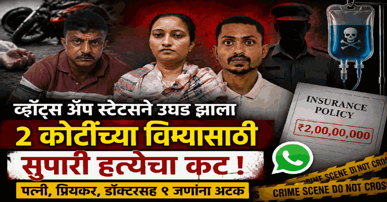 बेळगाव : व्हॉट्स ॲप स्टेट्समुळे उघड झाला २ कोटींच्या विमा पॉलीसीसाठी सुपारी हत्येचा प्रकार